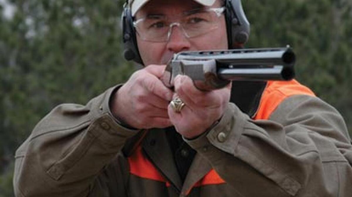 A shooter at a state range.
