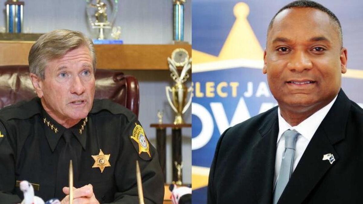 Leon Lott and James Flowers, Richland County sheriff candidates
