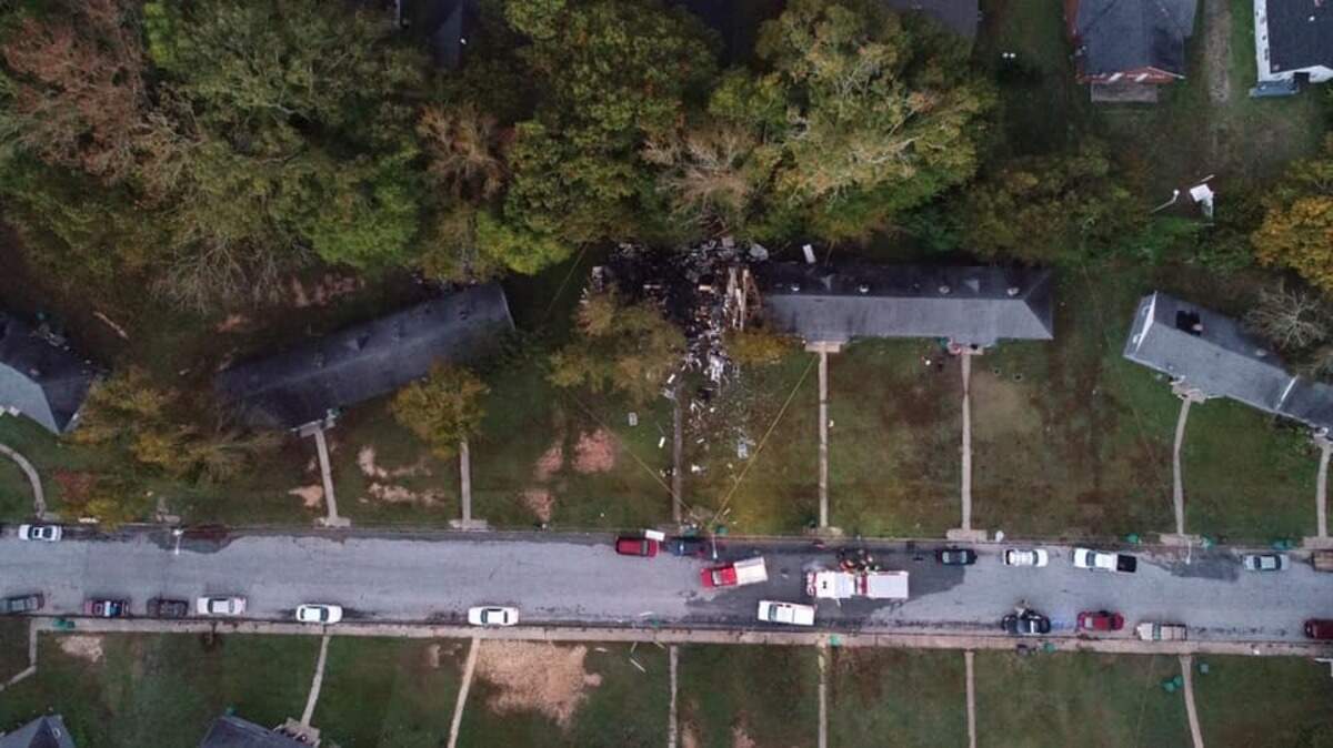 One person was airlifted and two homes were destroyed when a Greenwood, SC, duplex exploded early Sunday, Oct. 4, 2018, according to officials.