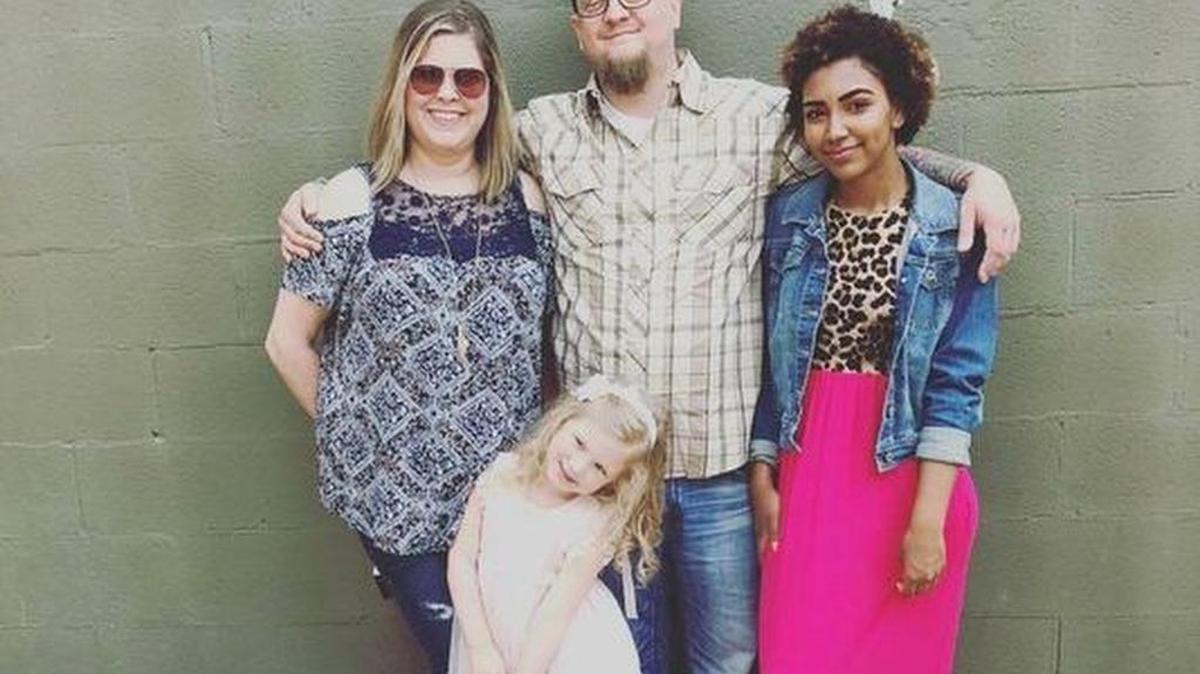 Brandon McNeely got a new lease on life a year ago, thanks to a heart donated by a North Carolina man. McNeely, who lives in Concord, North Carolina now, is a native of Anderson and graduate of Westside High School. He is flanked here by wife Kimberly and daughters Nevaeh, 13, and Larkyn, 4.