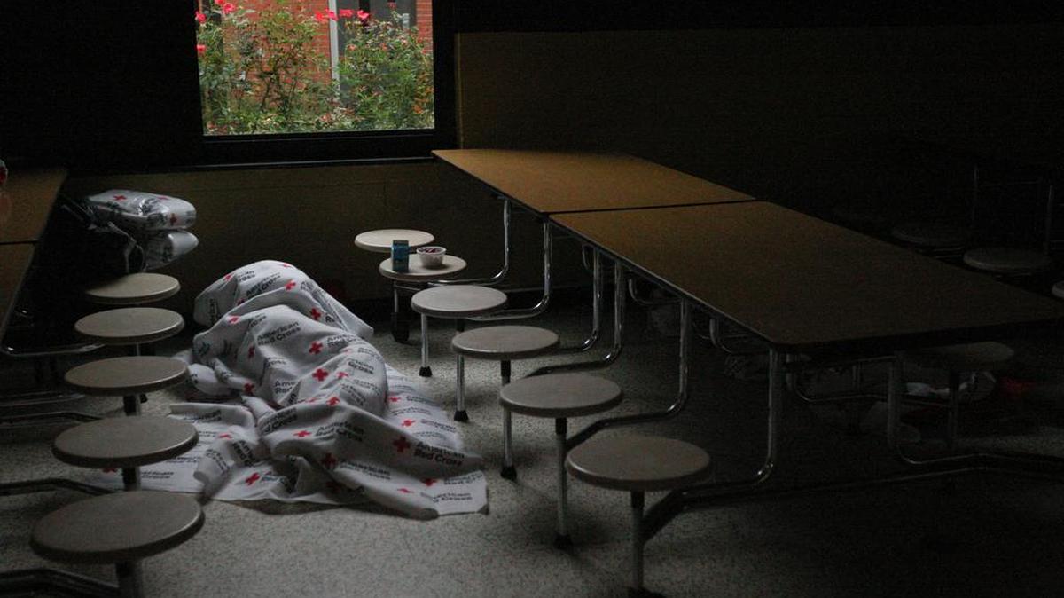 Shelters like this one at that opened in Richland County during the October 2015 flood are expected to open as Hurricane Irma smacks the area Monday.