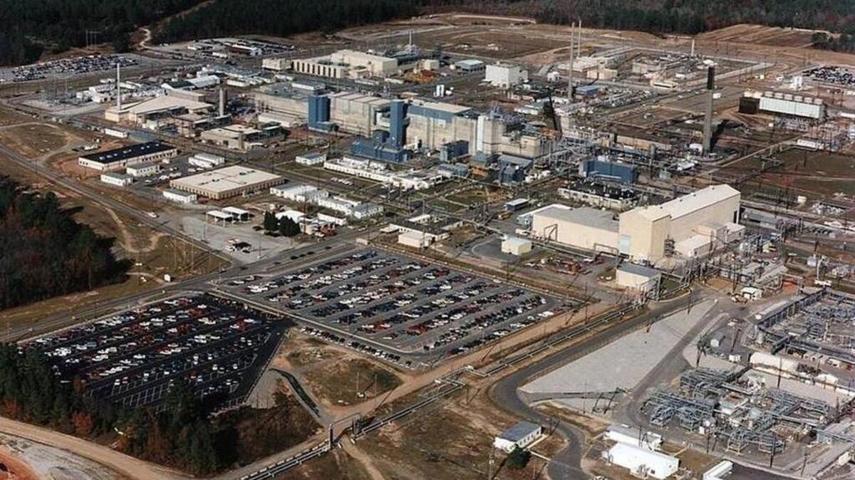 The Savannah River Site in Aiken.