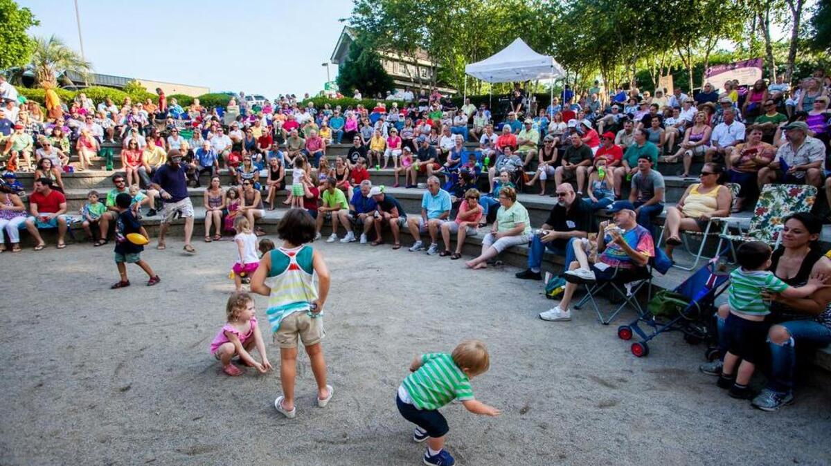 FILE PHOTO (2013) : The Riverwalk Amitheater in West Columbia is a popular venue for such events as Rhythm on the River.