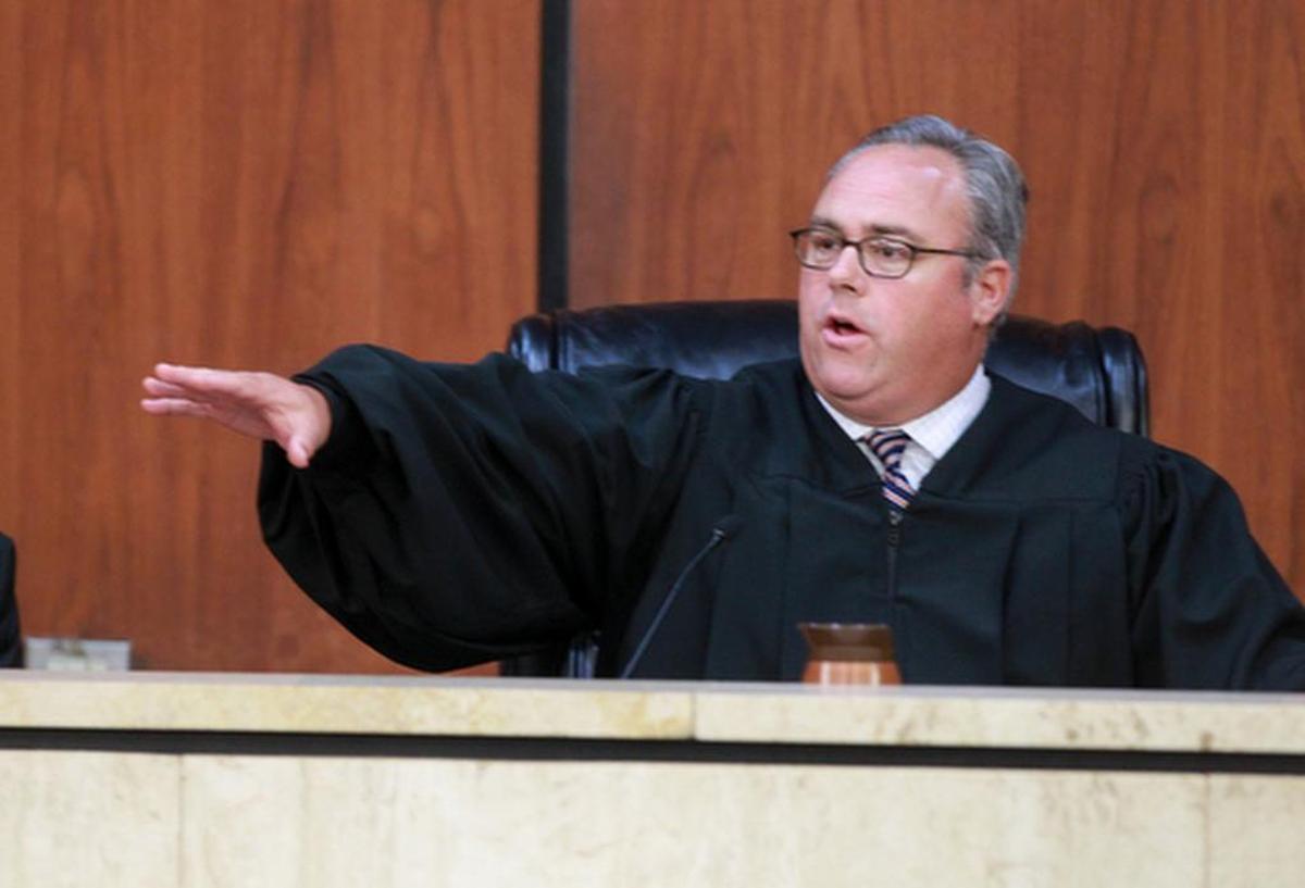 Circuit Court Judge Brian Gibbons declared a mistrial in the case against former Eutawville Police Chief Richard Combs in Richland County Circuit Court. 6/19/15
