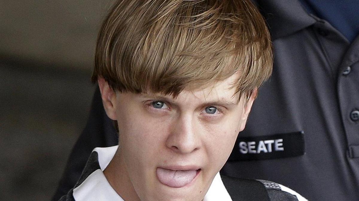 Dylann Roof, as he was escorted from a courthouse in Shelby, N.C. where he was arrested.
