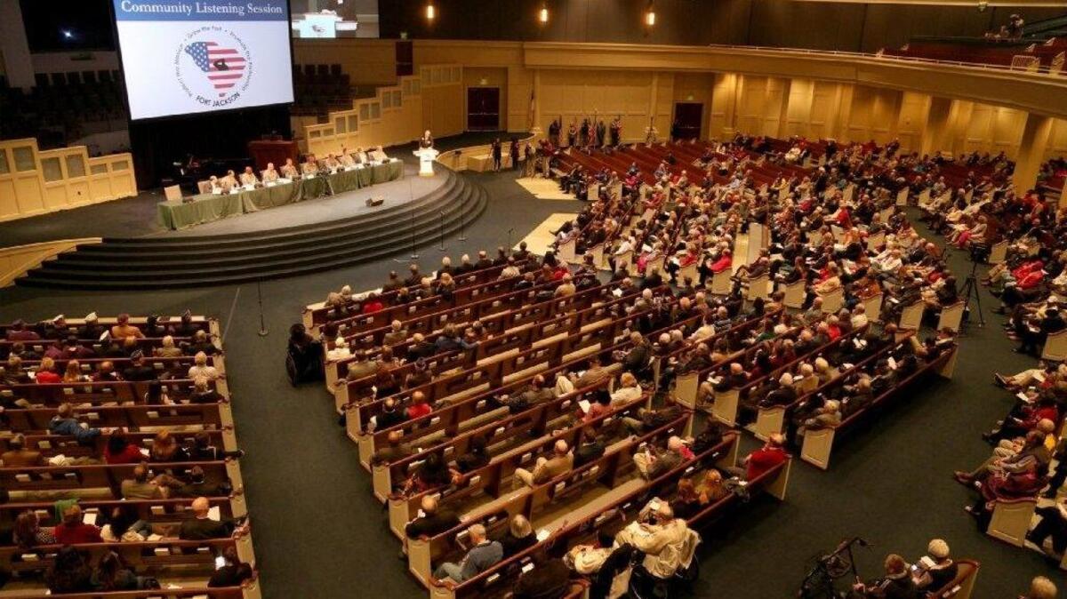 Shandon Baptist Church is home for community meetings as well as worship for its members