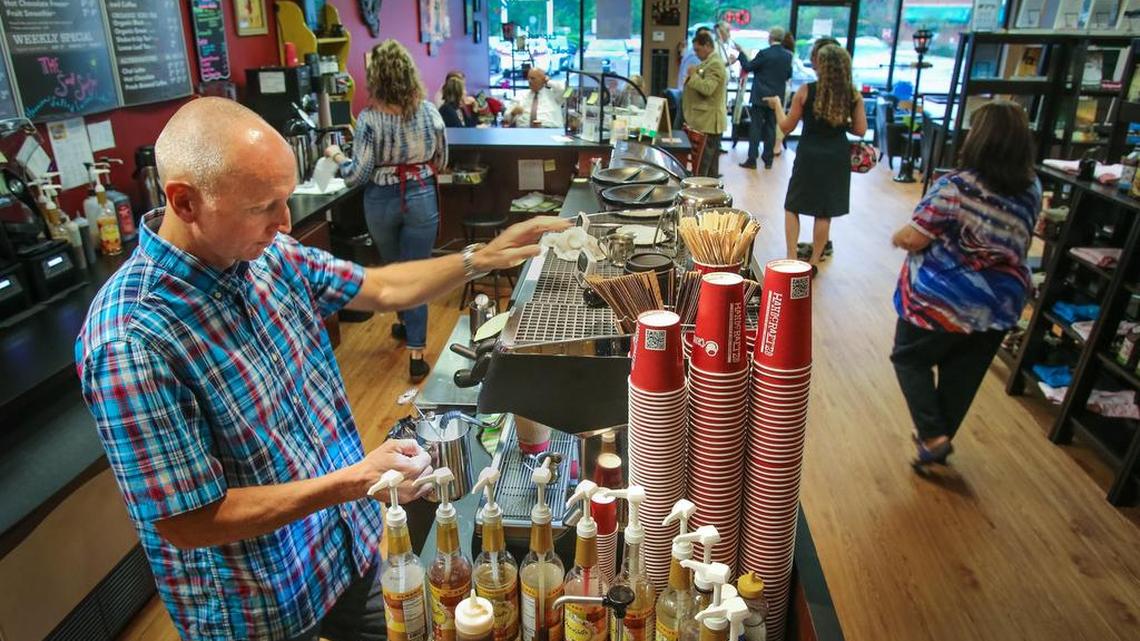 A steady increase in cars passing by during neighborhood walks in Chapin during the past six years convinced Jerry Caldwell to open a coffee and book store in the town in April. Chapin’s steady growth is expected to boom in the next five years with the arrival of a hi-tech office park, several new neighborhoods, a new recreation facility, a new grocery and restaurants, in and around the Lexington County town of 1,800.