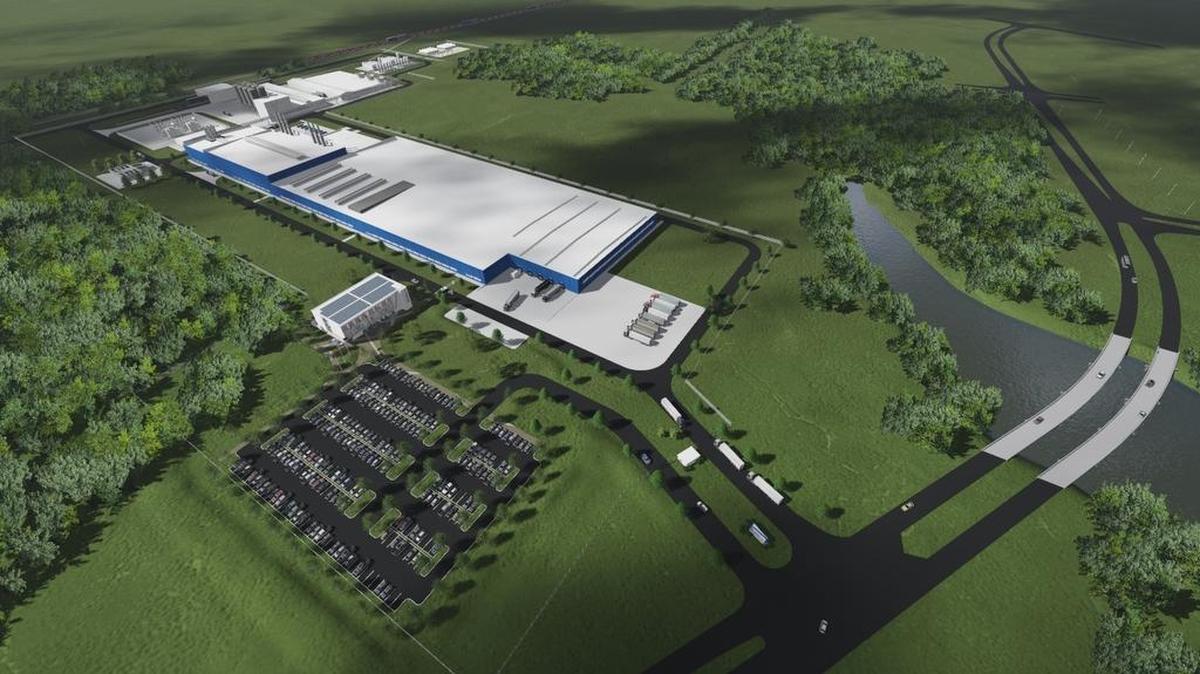 The new Jushi USA plant to be built in Richland County’s Pineview Industrial Park will employ 400 workers and produce 80,000 pounds of fiberglass thread each year.