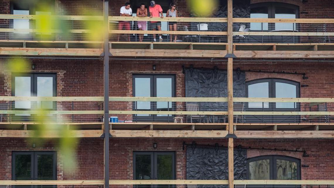 Renovation of the Palmetto Compress building into apartments was aided by historic tax credits, which Republicans may elilminate in their new tax package.