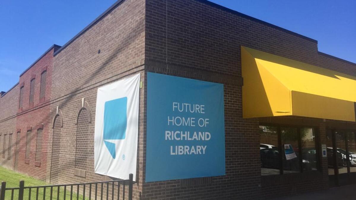 Richland Library plans to open a branch in 2018 in the Edgewood neighborhood in this former Dollar General building.
