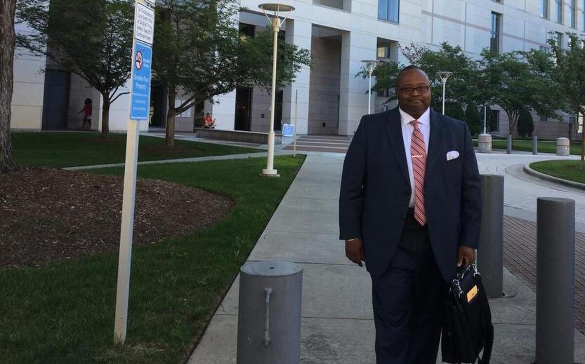 Charlotte defense lawyer Michael Greene said his client, CMPD Officer Phillip Barker, should not have been arrested.