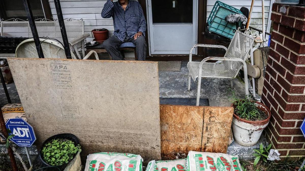 
Early Carree, 73, said he has lived in his home on Washington Street in the Lyon Street Community – near the bottom of “the dip” – since 1965.
