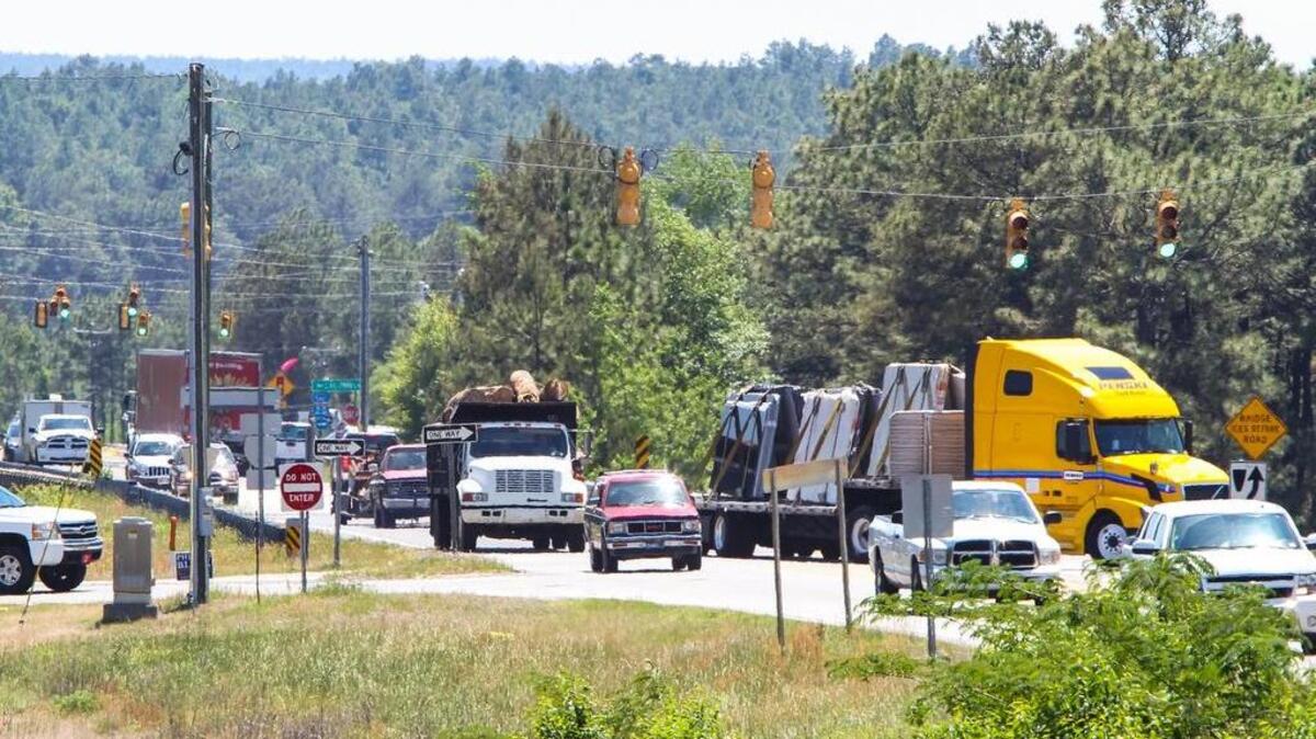 
Lexington County officials hope to widen Longs Pond Road, a major route for commuters and cargo haulers off I-20 near Lexington and Red Bank.
