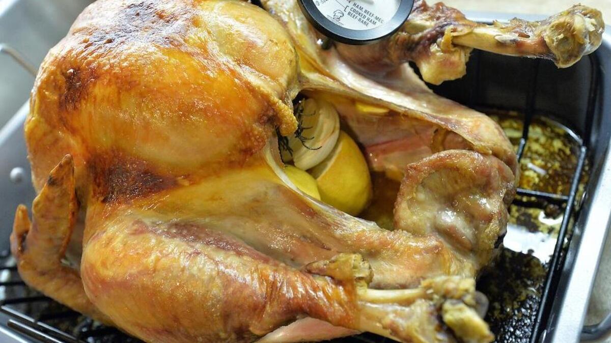 Roasted turkey