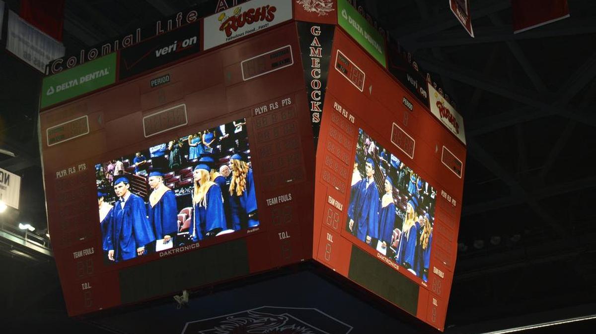 Lexington High School Class of 2015 graduation on June 6, 2015 was held at Colonial Life Arena.