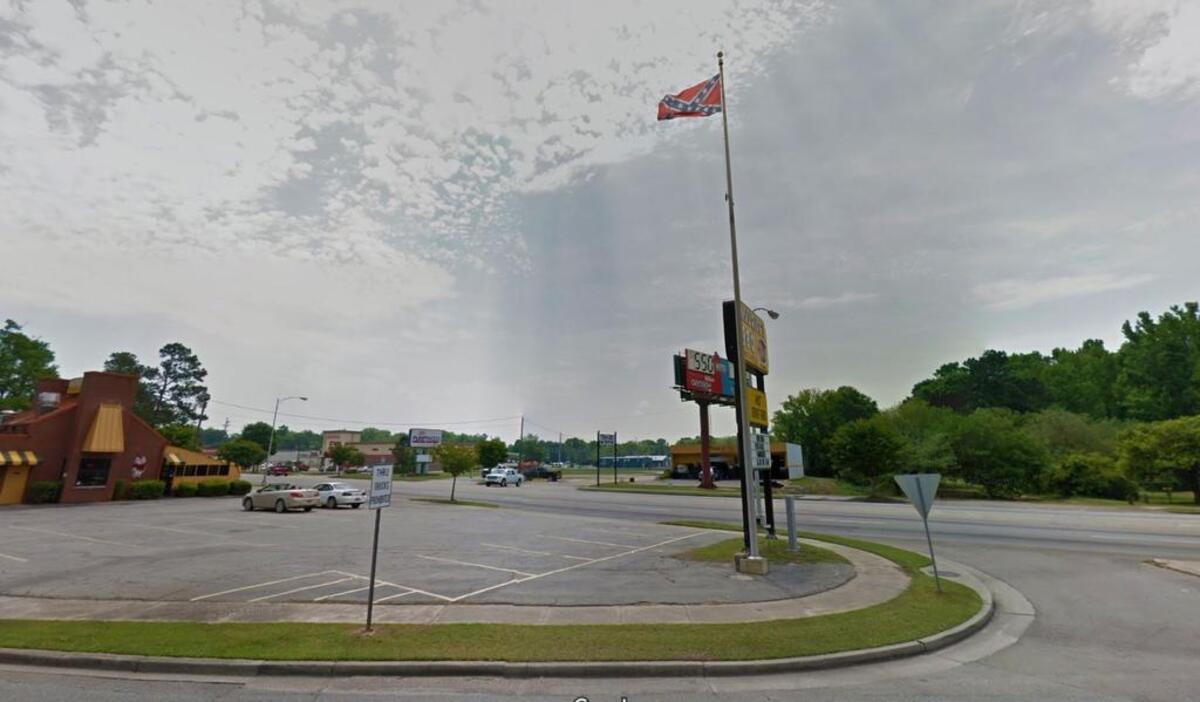 A vew of the property when it was still Maurice’s Piggy Park.