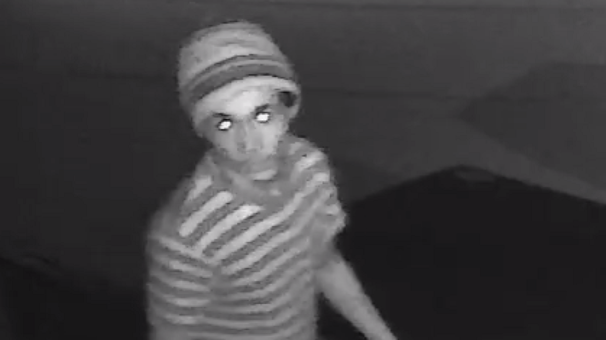 Video surveillance that Sumter Police say shows a suspect in a break-in Dec. 27 of a South Pike West business.
