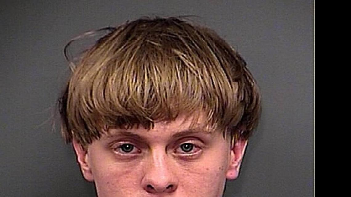 
Roof’s North Carolina booking photo
