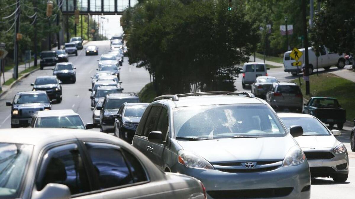 Traffic on Blossom Street