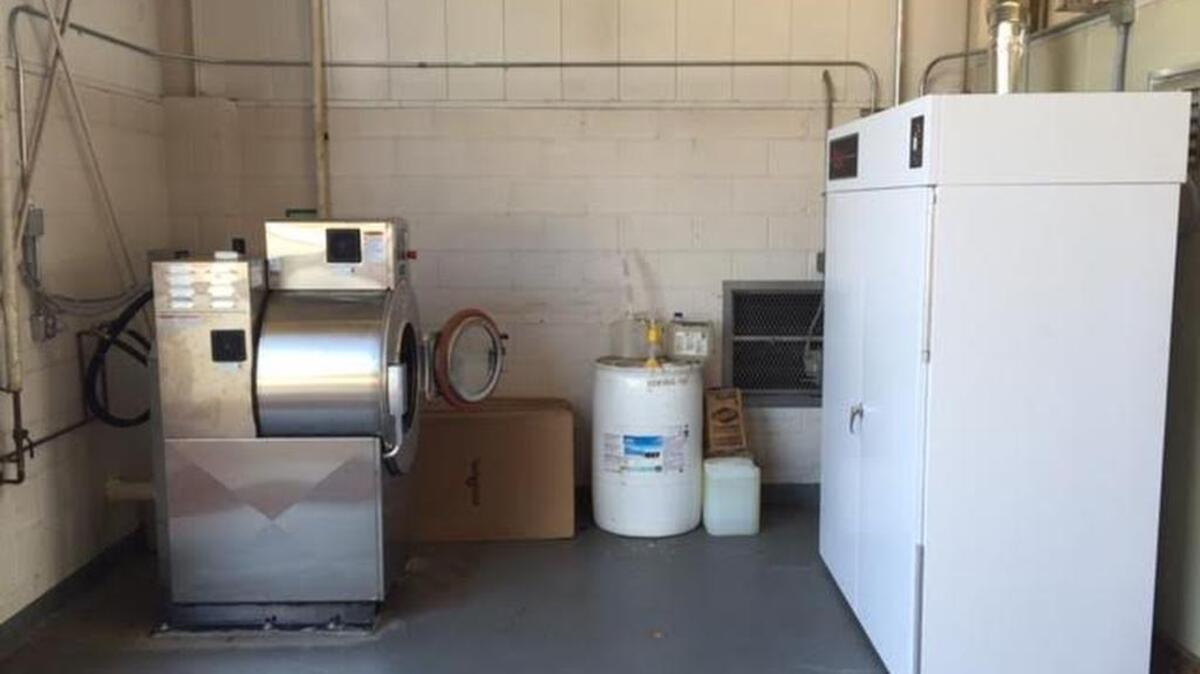 Firefighters in Kershaw County can now use the gear washer/extractor and drying cabinet purchased earlier this year. The equipment helps clean carcinogens properly from firefighting gear.