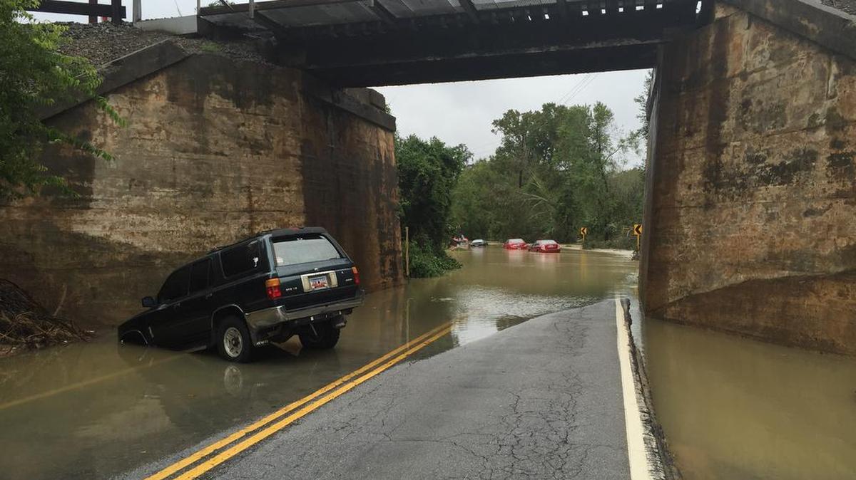 In South Carolina, Richland County sustained the greatest damage from the floods followed by Lexington County.
