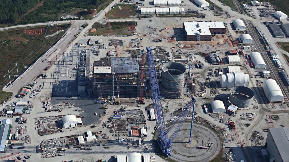 V.C. Summer nuclear plant.