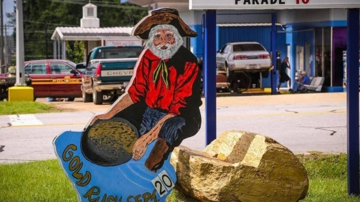 
McCormick, S.C., is a town built on gold – at least where gold used to be. Each September, the town hosts the Gold Rush
