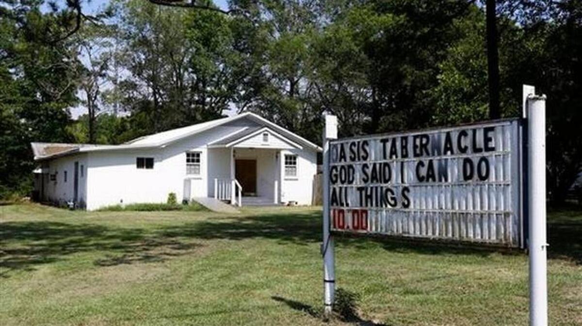 
The Oasis Tabernacle Church in East Selma, Ala.
