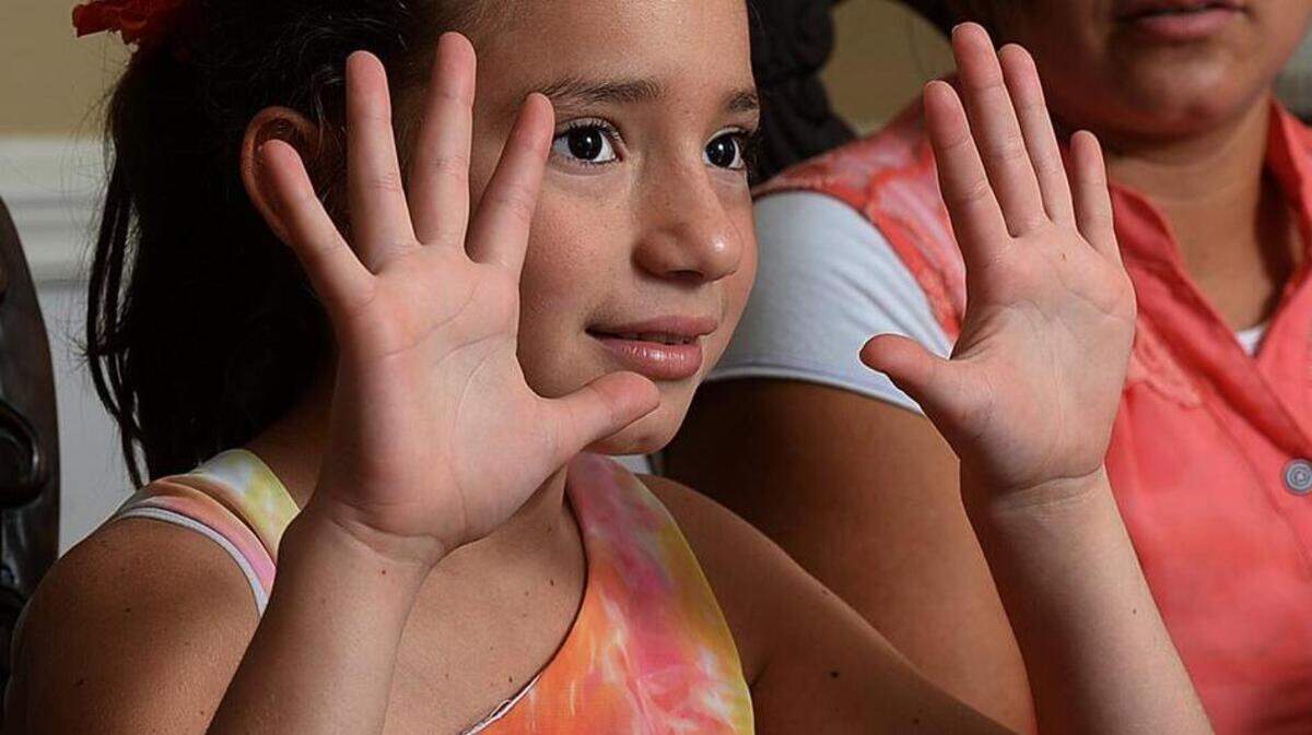 
Ligsdenis Ochoa, 10, has had counseling to help her cope with nightmares and aggression, says her mother, Yessica Ochoa.
