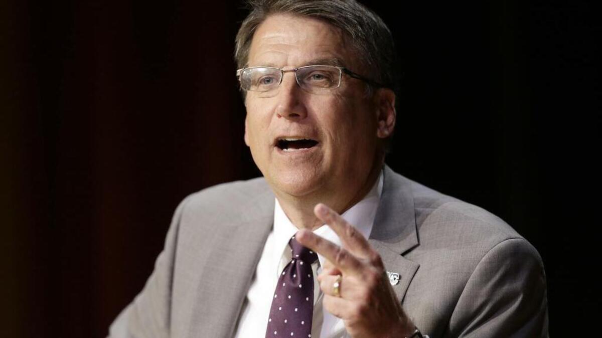 N.C. Gov. Pat McCrory said the NBA’s decision to move its 2017 All-Star game from Charlotte is “total P.C. (politically correct) BS.”