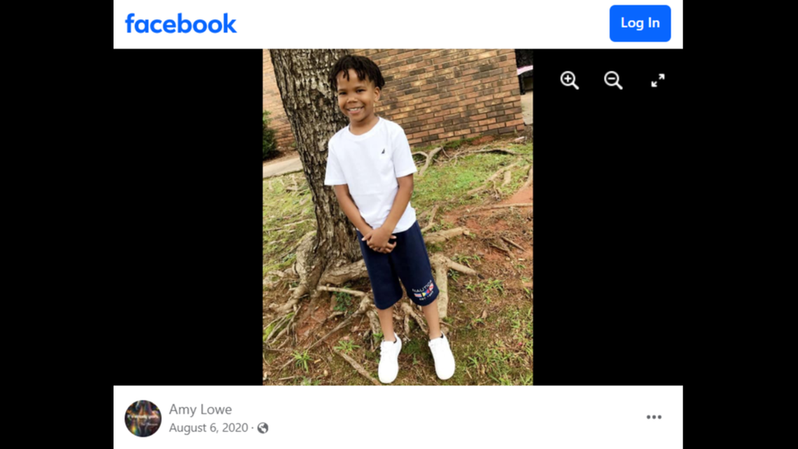 The child was hospitalized after the attack, South Carolina police said.