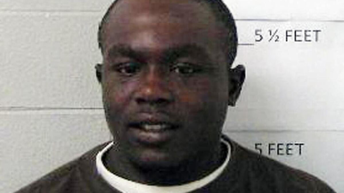 
This undated photo provided by the Selma Police Department shows James Minter. Dallas County District Attorney Michael Jackson says suspect Minter has been charged with three counts of attempted murder after allegedly shooting a woman, an infant and a pastor inside a church, Sunday, Sept. 20, 2015, in East Selma, Ala. (Selma Police Department via AP)
