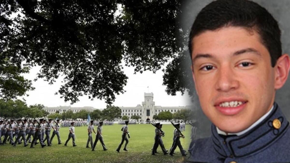 Citadel cadet Steven Munoz