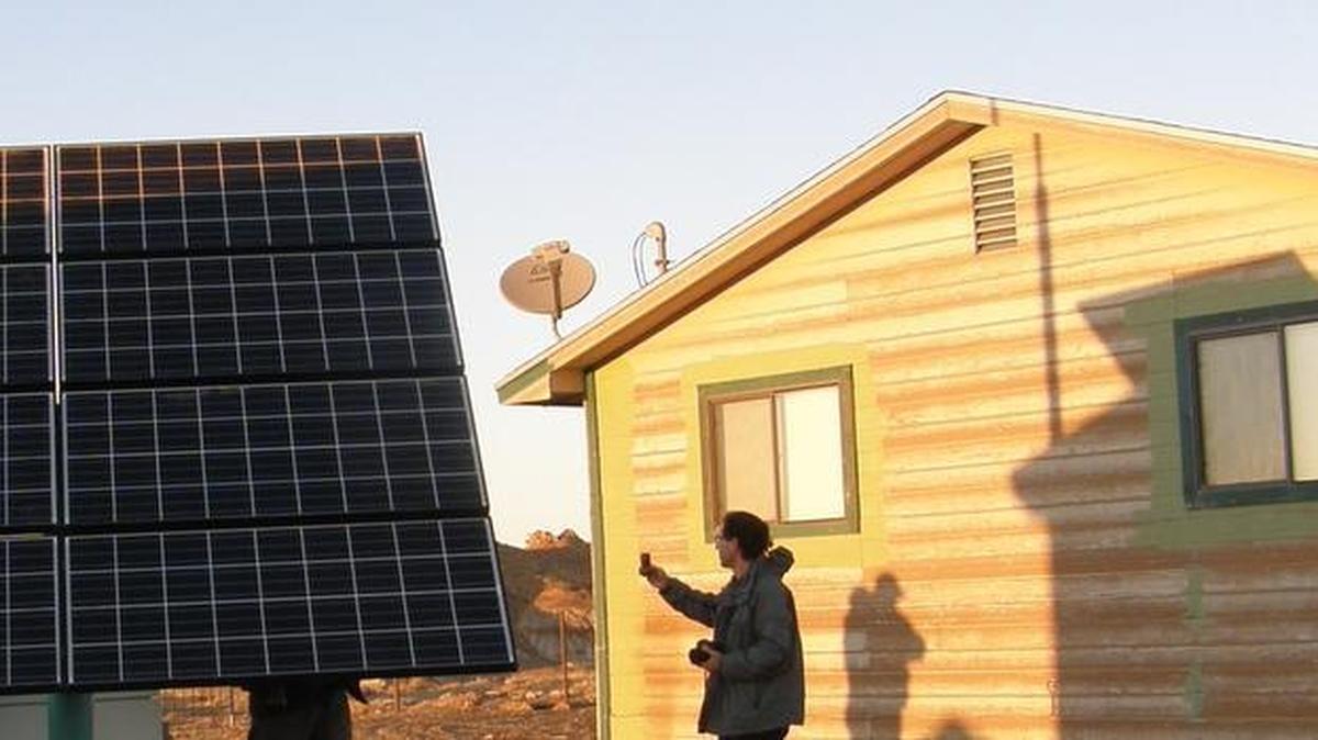 Solar panels like these are touted as a way to provide lower cost energy for homeowners