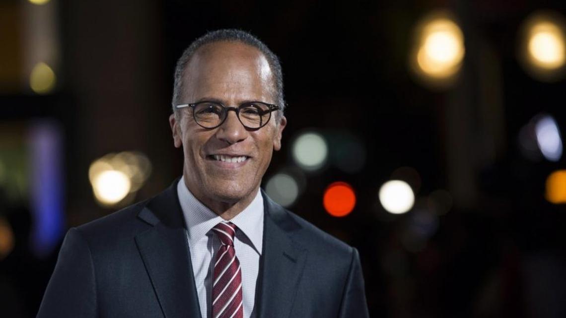 Lester Holt moderates Monday night’s presidential debate