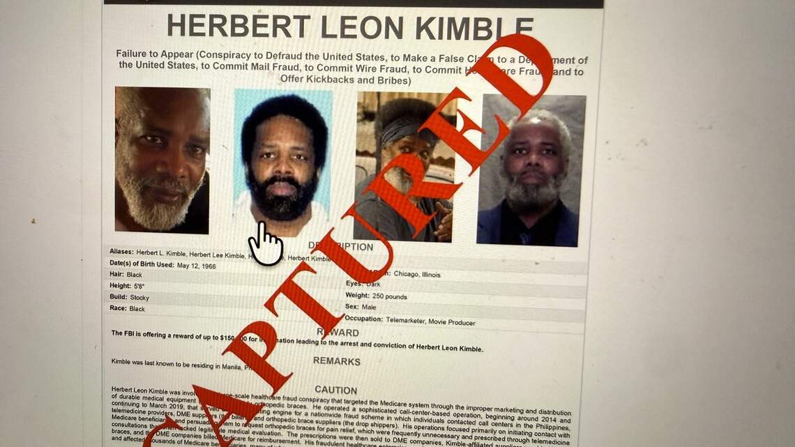 Kingpin Medicare fraudster fugitive deported to SC; was No. 2 on FBI wanted list