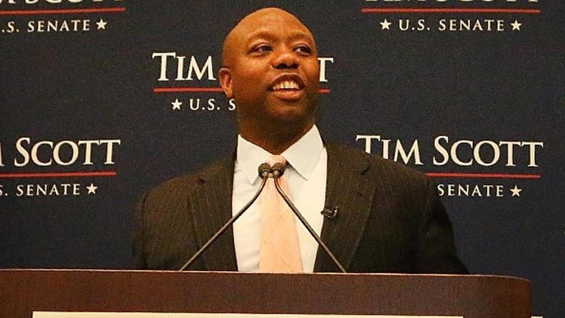 FILE PHOTO: Sen. Tim Scott (R-SC)