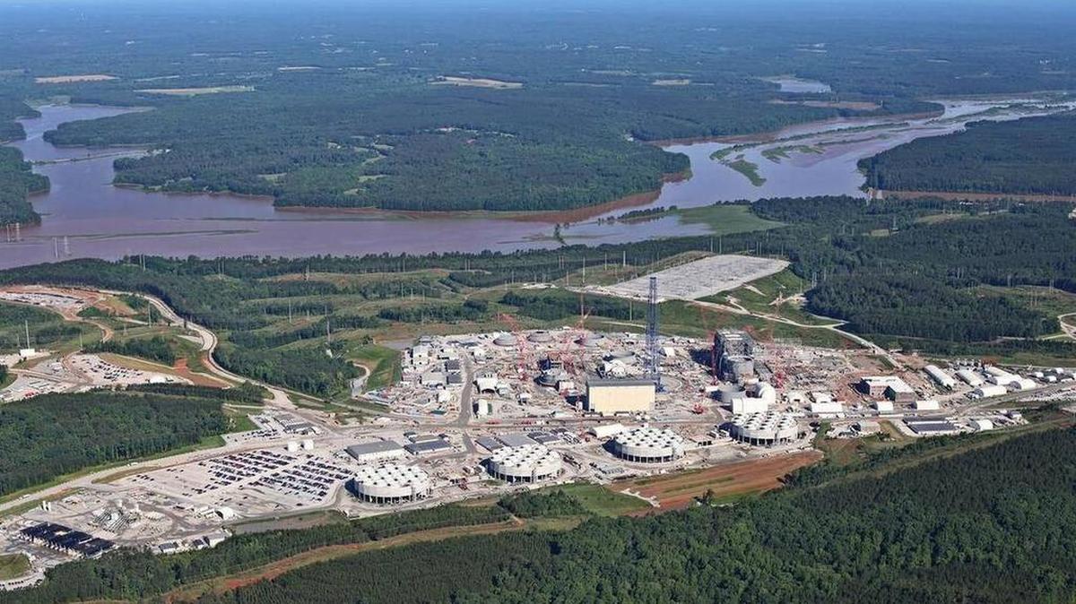 The V.C. Summer nuclear plant has one reactor. Two others were planned, but utilities dropped the effort one-third of the way through construction.