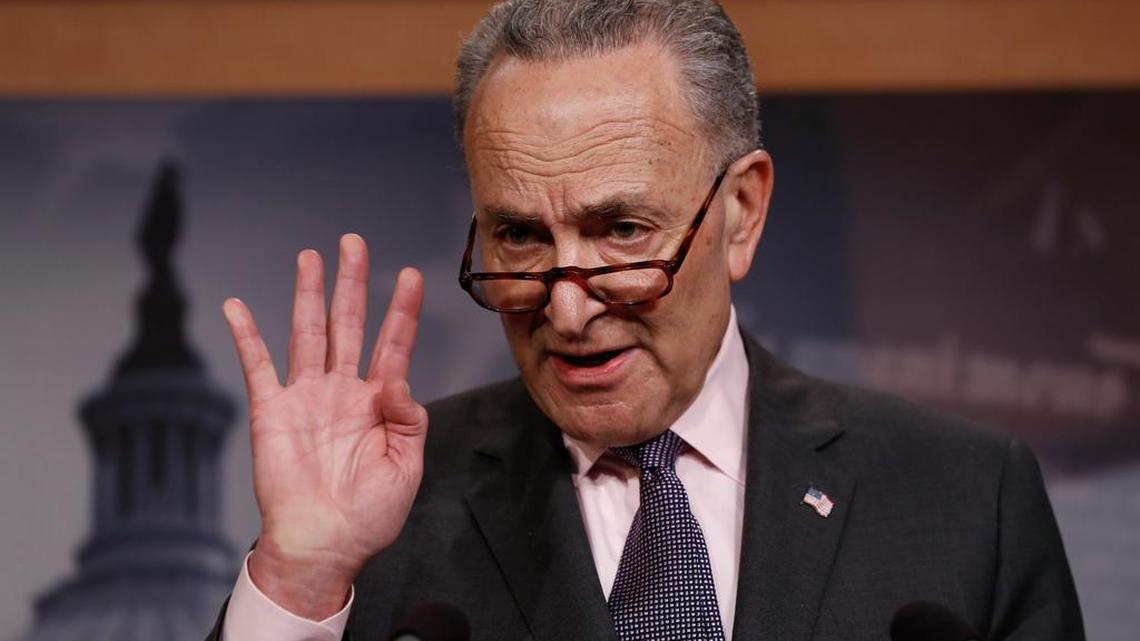 Senate Minority Leader Chuck Schumer, D-N.Y., explained to colleagues Thursday why he opposed the nomination of Marvin Quattlebaum as a federal district court judge.