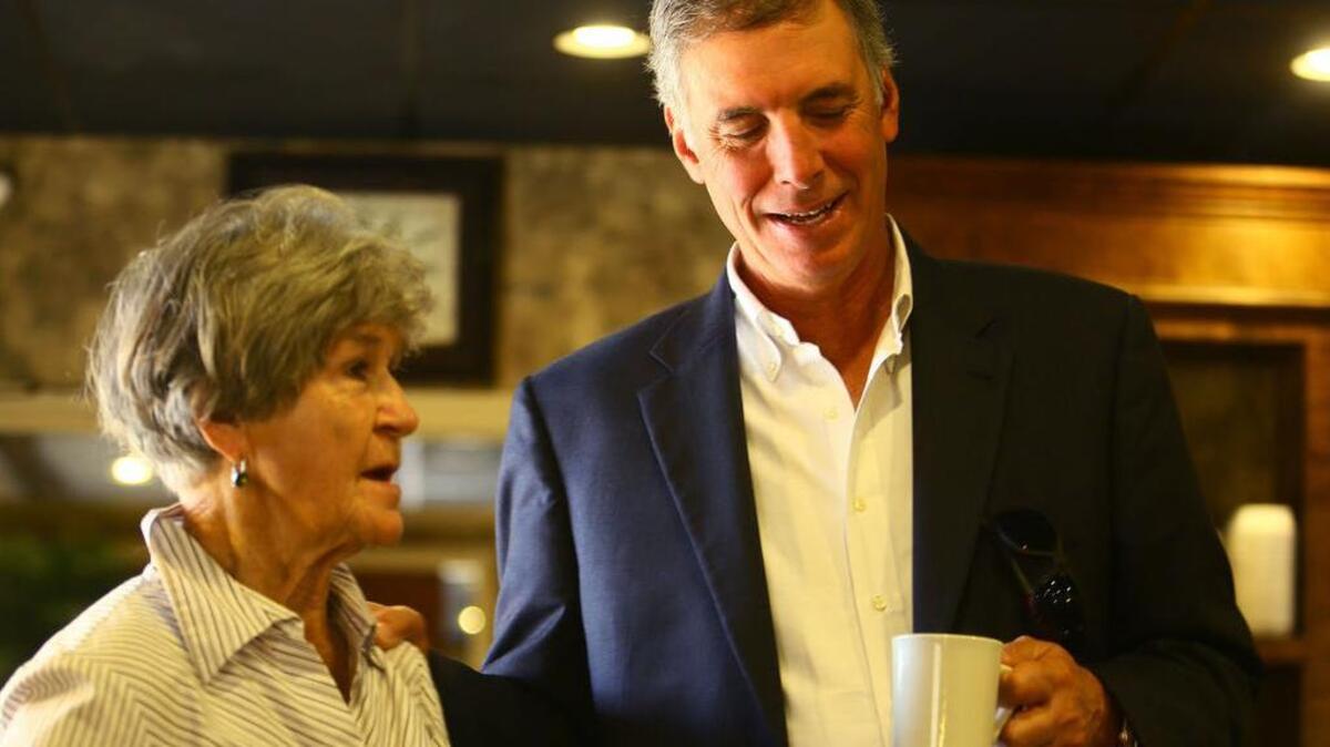 U.S. Rep. Tom Rice meets with voters at a 2016 constituent event.
