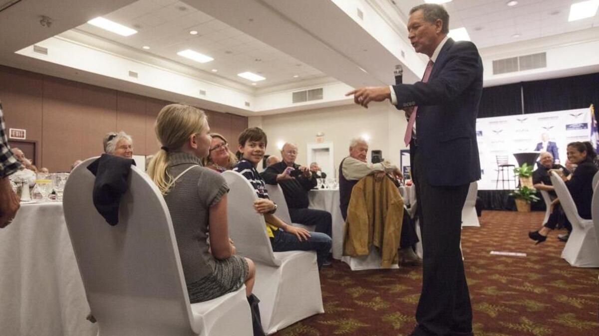 Ohio Gov. John Kasich participated in the Conservative Leadership Project’s December event in Myrtle Beach.