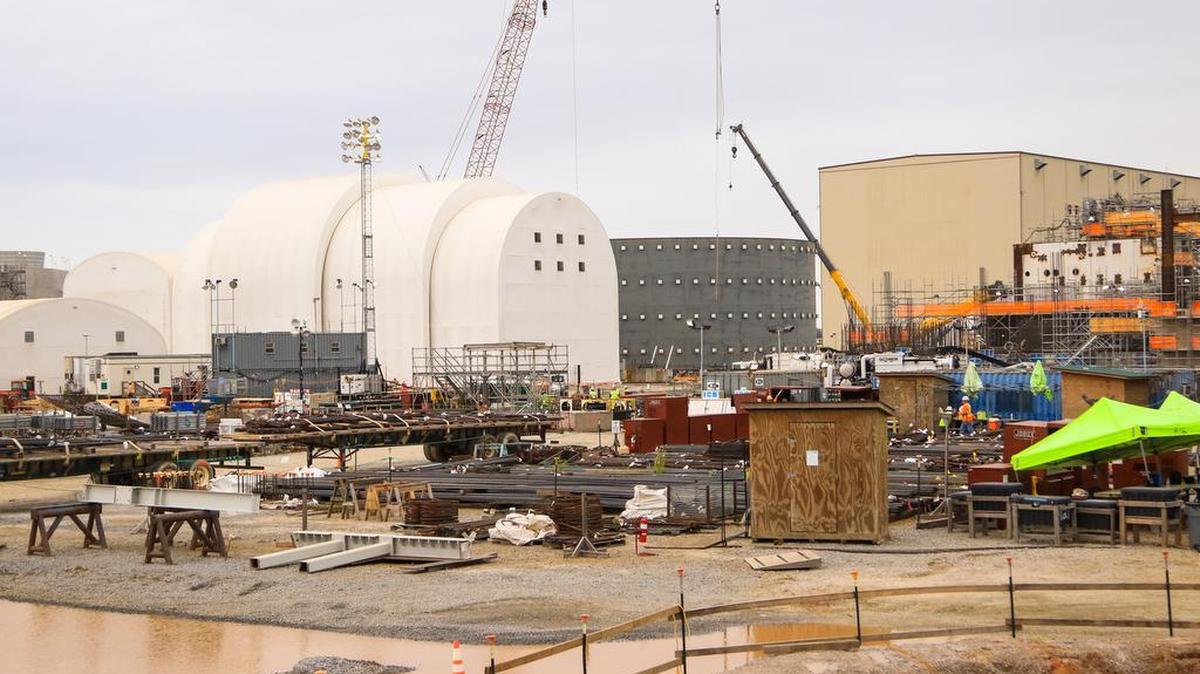 SCE&G in 2016 hosted a media tour to see the two nuclear reactors under construction at the V.C. Summer Nuclear Generating Station in Jenkinsville.