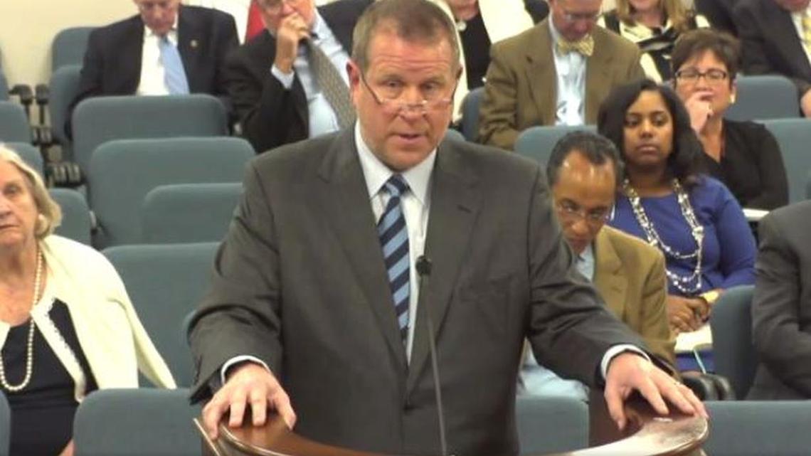 Commission on Higher Education chair Tim Hofferth