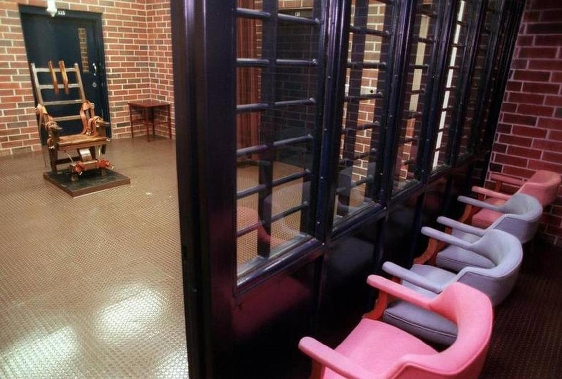 Behind the one-way mirror that hides the executioners from the rest of the people in the death chamber, there are three buttons connected to the electric chair. When pushed, all of them send electricity to kill the person seated, officials said.
