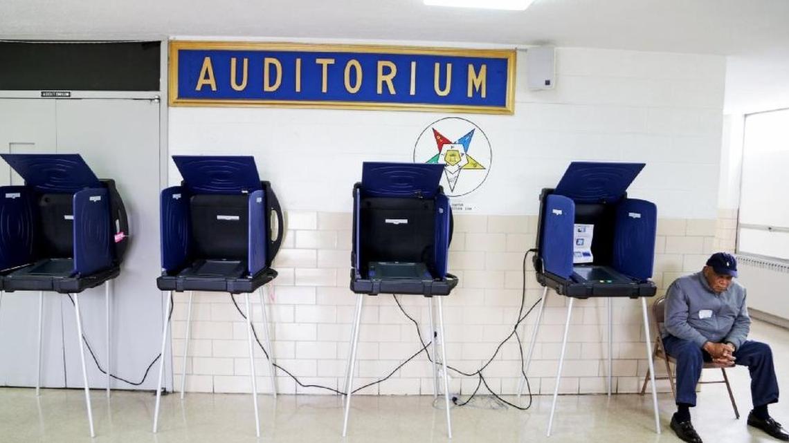 FILE PHOTO: SC voting booths