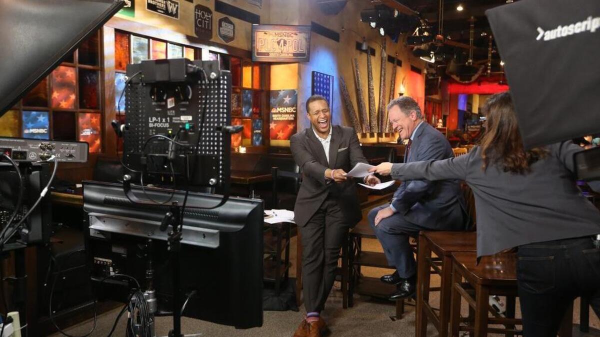 Former S.C. Gov. David Beasley appeared as a guest with Craig Melvin during his MSNBC show.