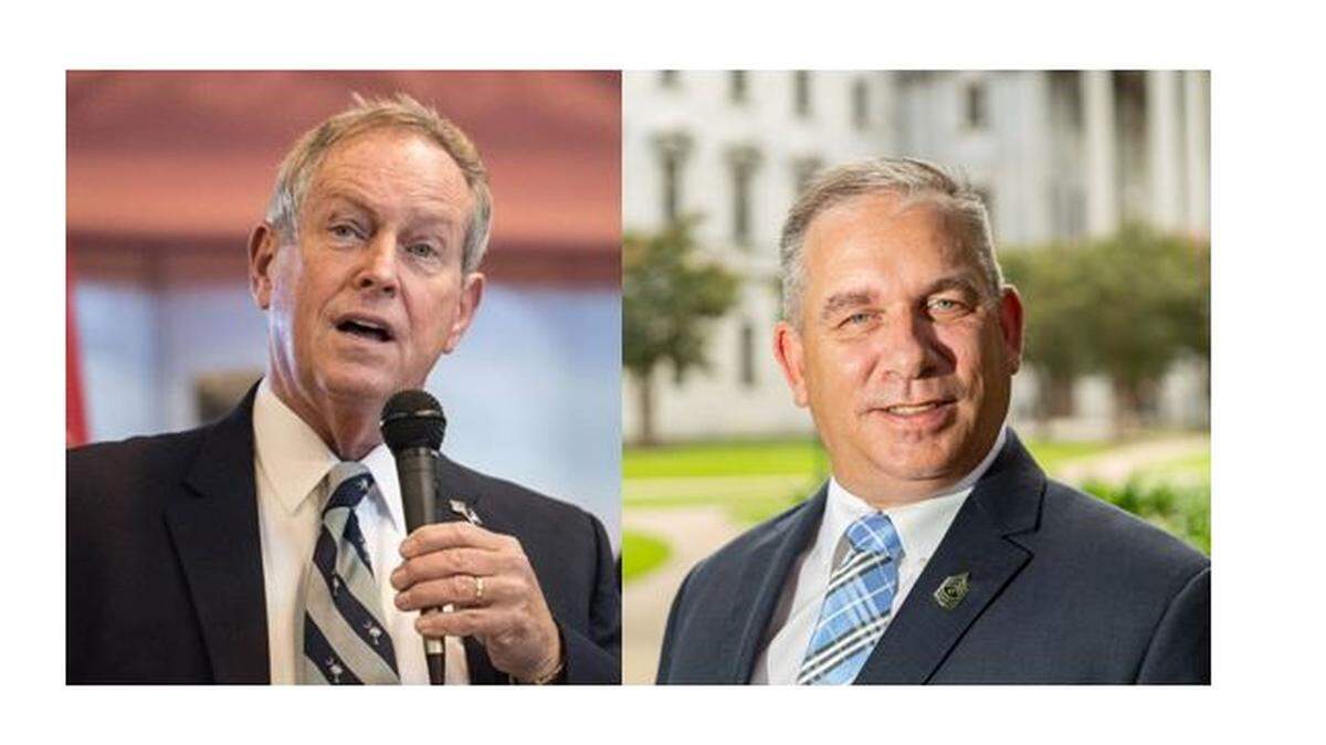 U.S. Rep. Joe Wilson, R-Springdale, and Democratic challenger Sean Carrigan