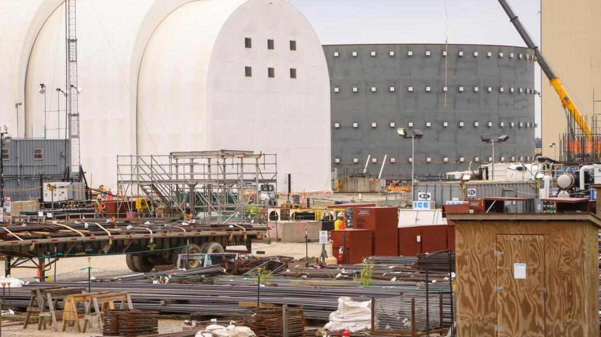 FILE: SCE&G’s V.C. Summer nuclear construction site in September 2016.