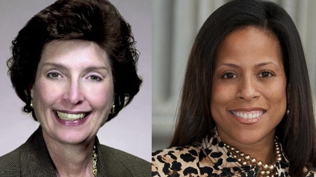 Susan Brill (on left) and Mia McLeod