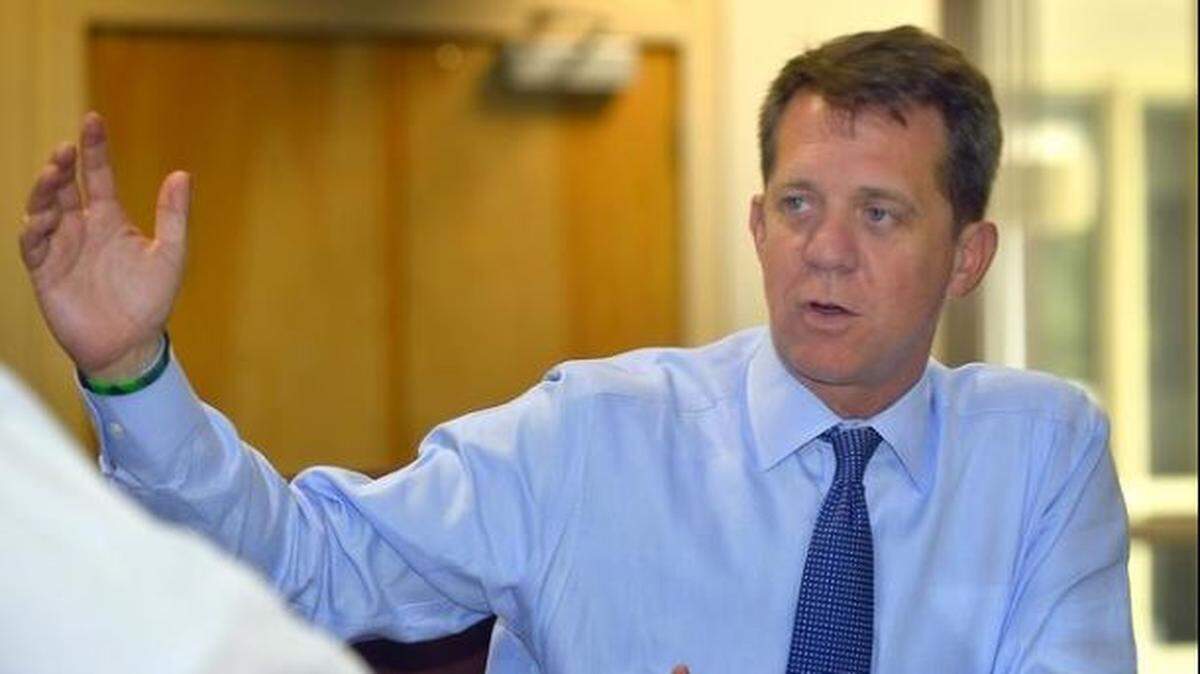Democratic state Rep. James Smith is running for governor of South Carolina. On Tuesday, Smith came to the Spartanburg Herald-Journal to talk about his positions on major issues.
